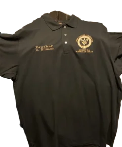 True Square 108 PHA Master Mason Blue Lodge Polo - Copy - Image 3